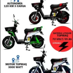 Bicimoto Topmaq Evolution 2025 72 volt x 35 ah