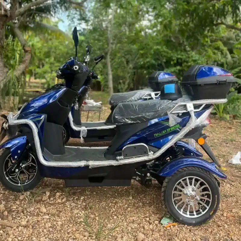 Moto de 3 ruedas rali 