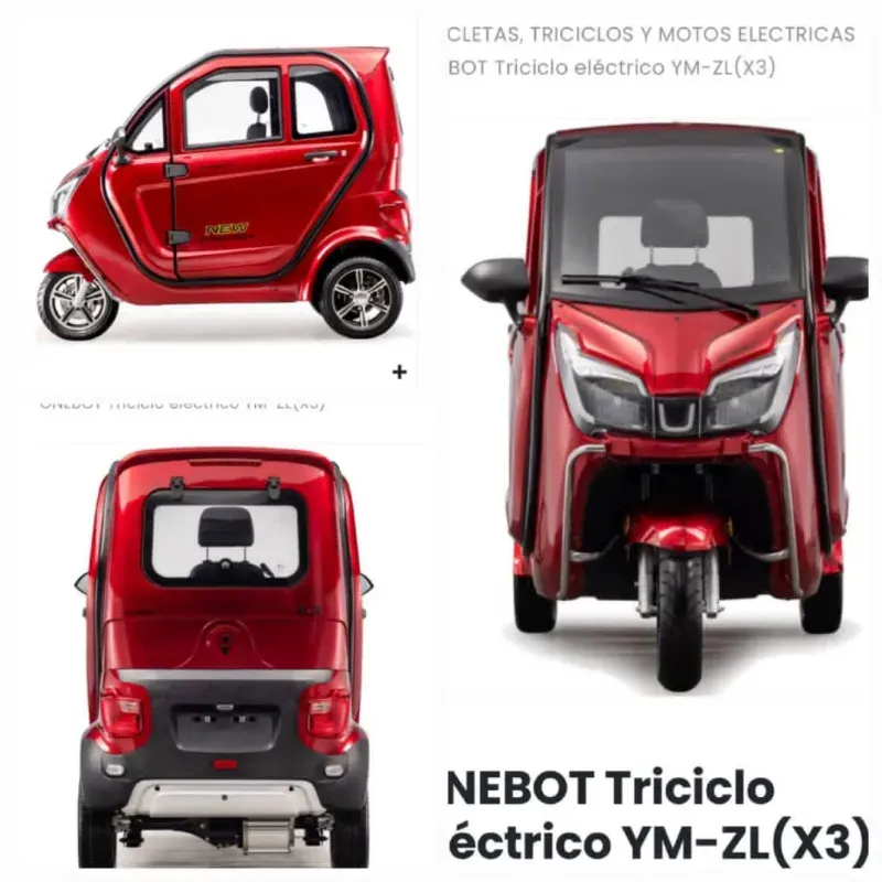ONEBOT Triciclo eléctrico YM-ZL(X3)