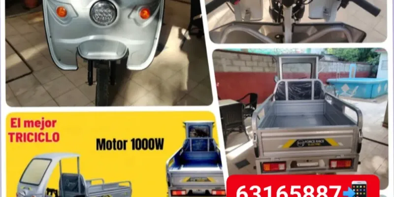 Triciclos eléctricos Eco con cabina 