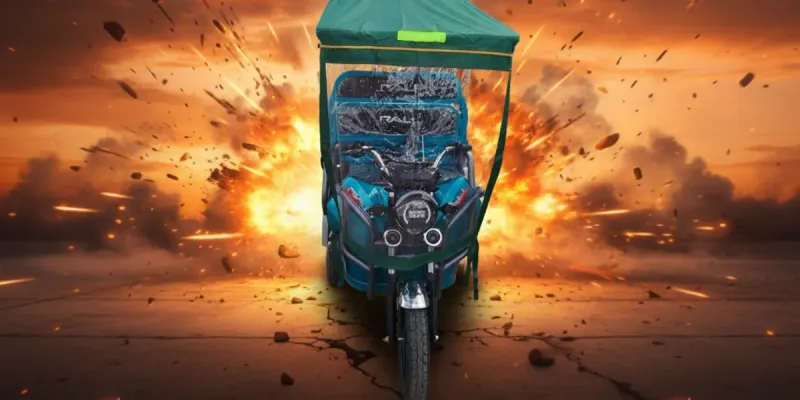 TRICICLOS Rali cargo 2026 con techo