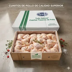 Caja de Pollo 40L muslos contra muslo