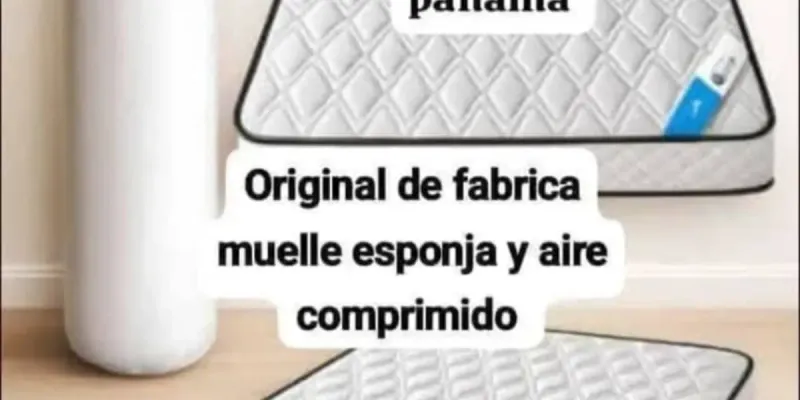 Colchones ( Muelle esponja y aire comprimido)