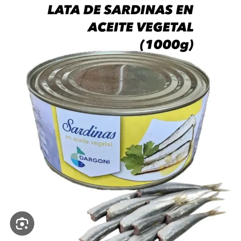 Lata de sardinas 1000g