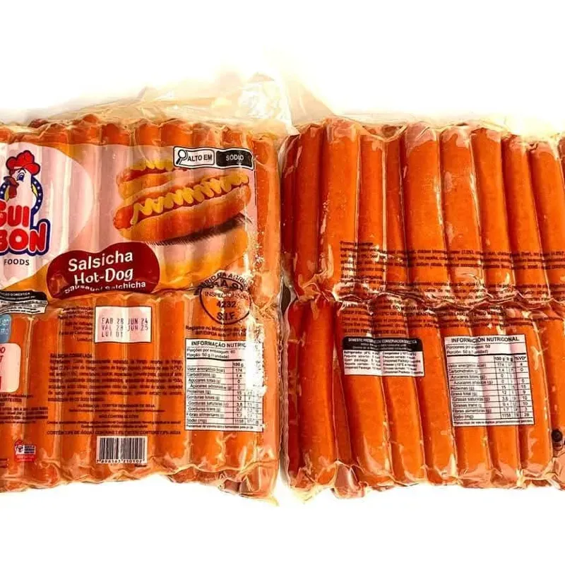 Paquete de salchichas ( 60 unidades)