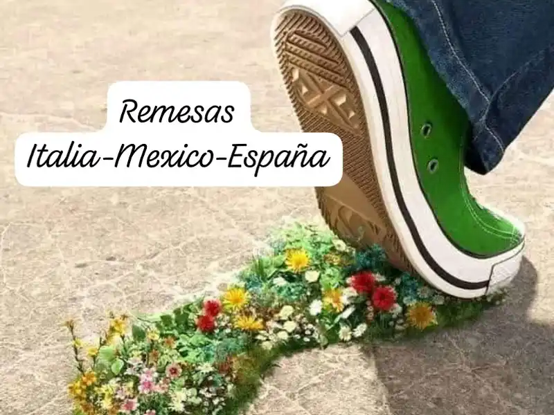 Remesas España, Italia, México