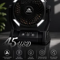 Ventilador Recargable