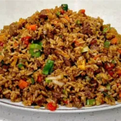 Arroz frito clásico