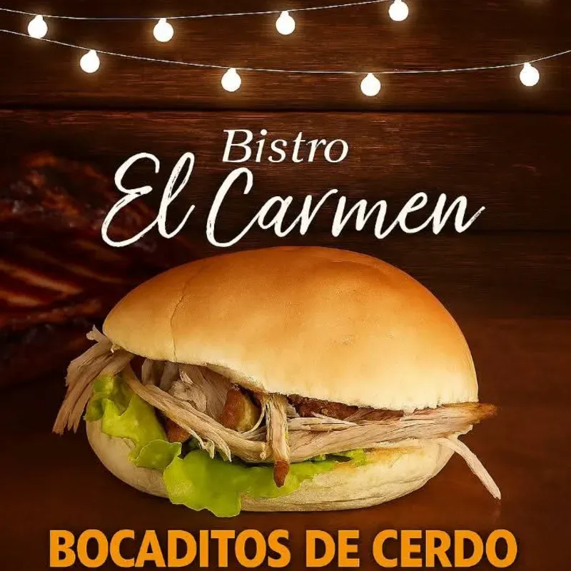 Bocadito de cerdo asado 