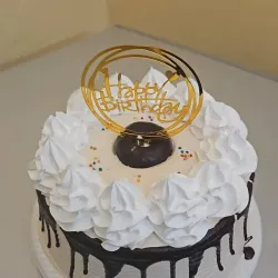 Cake clásico con merengue 