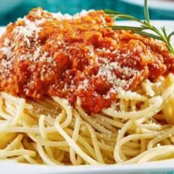 Espaguetis con atún