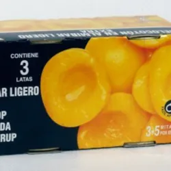 Melocotón en almíbar 