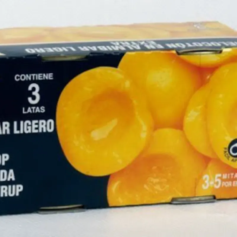 Melocotón en almíbar 