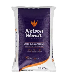 Saco de arroz  brasileño  grano largo blanco 55lb (25kg)