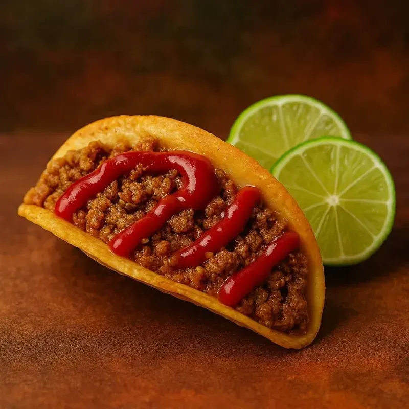 Taco mexicano ( carne) 