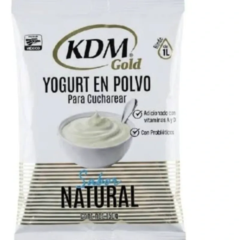 Yogurt natural en polvo rinde 1 litro (ver descripción)