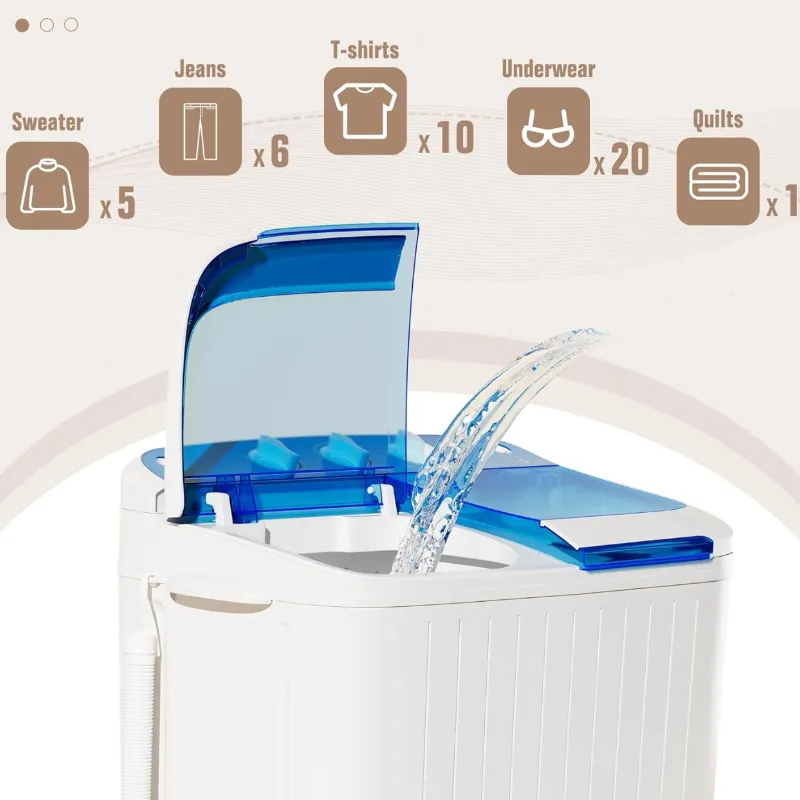 lavadora semi automática 16 Libras