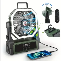 Ventilador Recargable 20000
