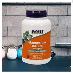 Citrato de magnesio 133 mg 90 Sgels por NOW Foods 