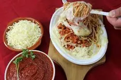 Espaguetis Napolitanos