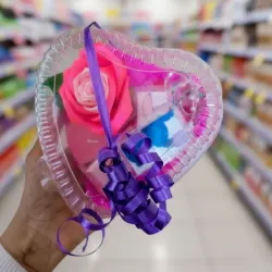 Caja de regalo "corazón"