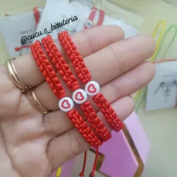 Pulsera de corazón ❤️