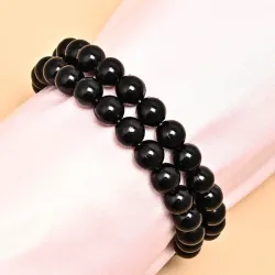 Pulsera de onix negro sin dije