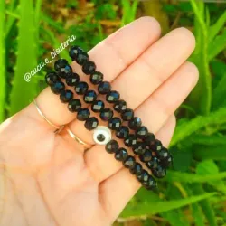 Pulsera de swarovski negro