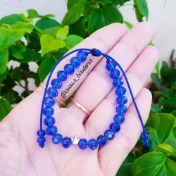 Pulsera swarovski azul 👑
