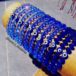 Pulseras swarovski azul 💙