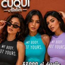 Blusas de varios colores MY BODY NOT YOURS