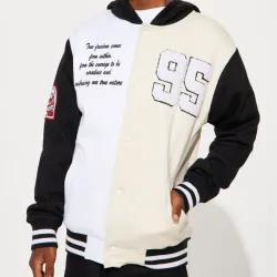 🖤 Abrigo con gorro — Multicolor 