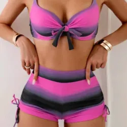 Bikini/ short rosado
