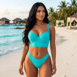 🩵💚 Bikini — Verde/Azul