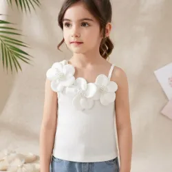 Blusa blanca d niña