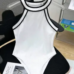 Body blanco halter