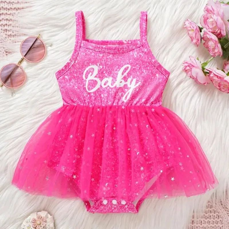🩷 Body con tutú — Rosado