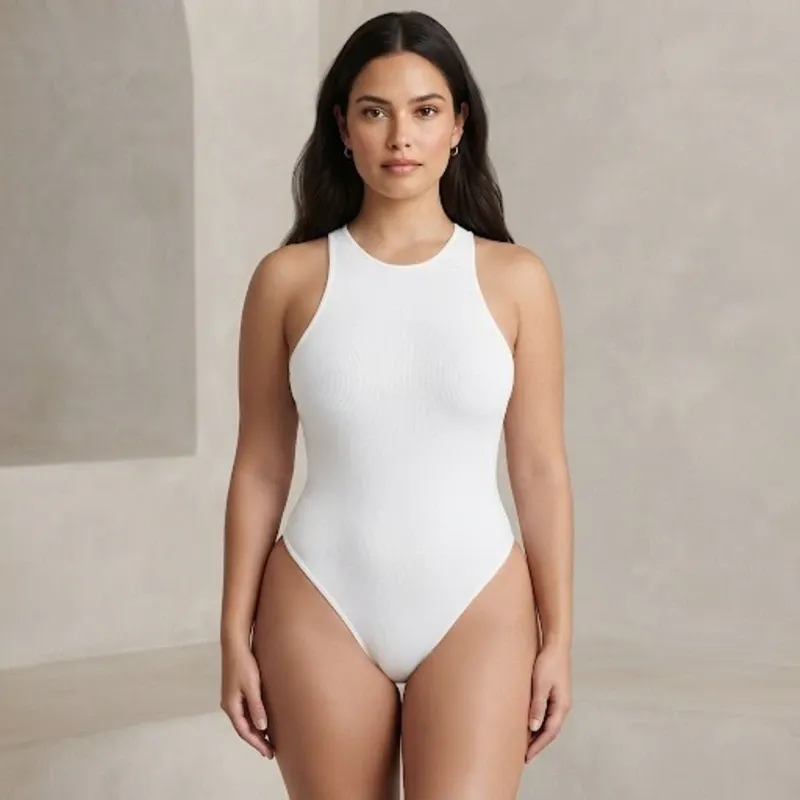 🤍 Body Tank — Blanco