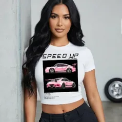 🤍 Camiseta con diseño — Blanco