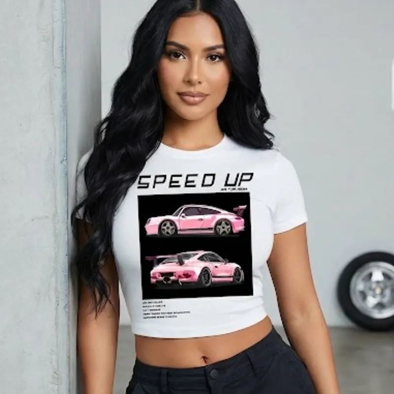 🤍 Camiseta con diseño — Blanco