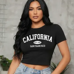 🖤 Camiseta con diseño — Negro