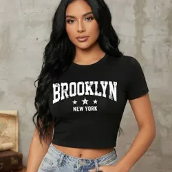 🖤 Camiseta con diseño — Negro