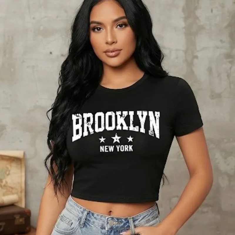 🖤 Camiseta con diseño — Negro