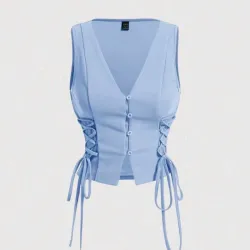 Chaleco azul