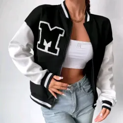 🖤Chaqueta de mujer con letra