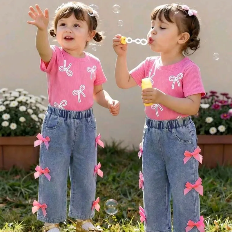 🤍🤍❤️Conjunto d pantalón d niña