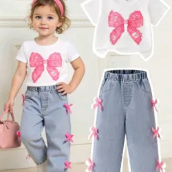 🩵🩷🩷Conjunto d pantalón