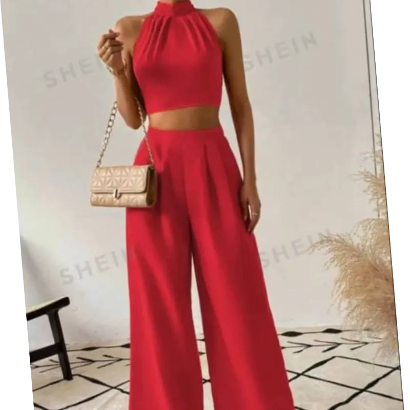 ❤️❤️❤️Conjunto d pantaloneta rojo