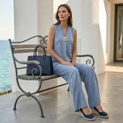💙 Conjunto de blusa y pantaloneta — Azul