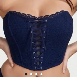 💙 Corsé Victoria's Secret — Azul Marino